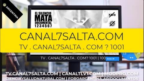 Nueva pandemia, la estan preparando. Canal 7 Salta Argentina