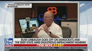 Rush Limbaugh blasts impeachment, witnesses on day one