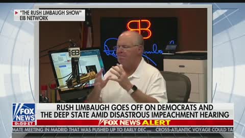 Rush Limbaugh blasts impeachment, witnesses on day one