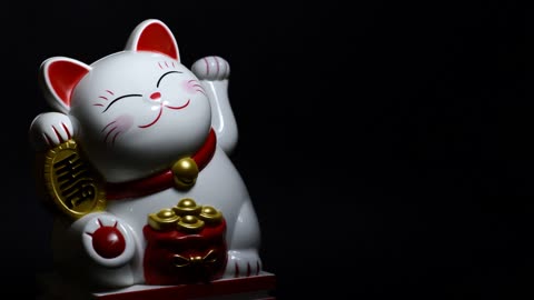 the lucky cat doll