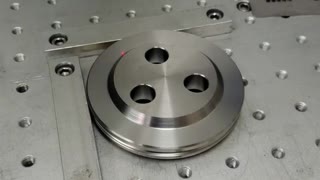 Fiber laser marking parts