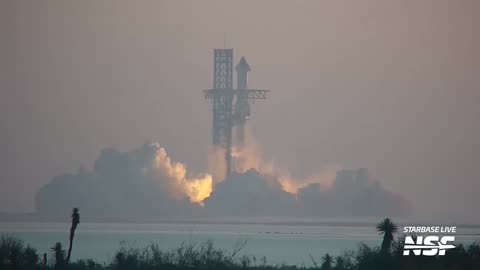 SpaceX launches mega Starship rocket for second test flight - AFP