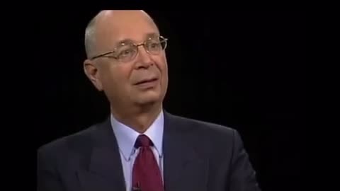 Klaus Schwab was coincidentally outside by the twin towers on 9/11 having breakfast.