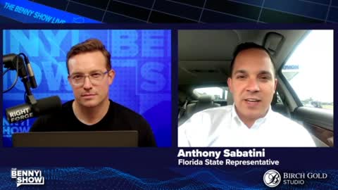 Florida Rep. Anthony Sabatini joins Benny Johnson to talk about Florida passing a bill that revokes Disney’s special self-governing status