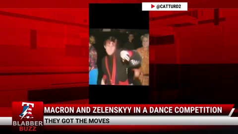 Macron And Zelenskyy In A Dance Competition