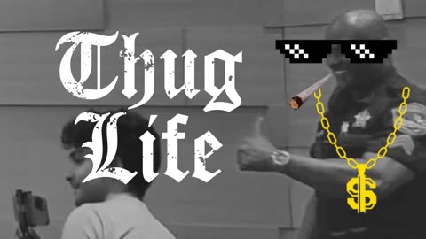 Thug Life Cop @ James Comey Event
