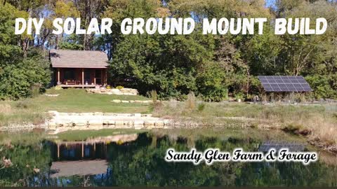 OFF-GRID DIY SOLAR GROUND MOUNT