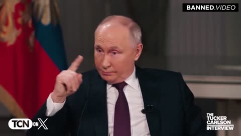 BREAKING NEWS: Tucker Carlson Interviews Vladimir Putin Live in Moscow.