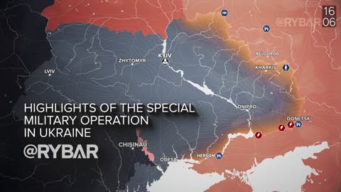 Highlights of Russian Military Operation in Ukraine on June 16