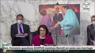 Sen. Dianne Feinstein questions SCOTUS nominee Coney Barret on same-sex marriage