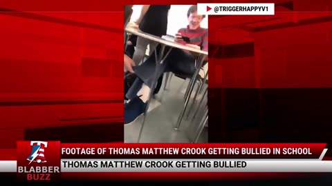 Footage Of Thomas Matthew Crook Getting Bullied In School