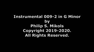 Instrumental 009-2 in G Minor