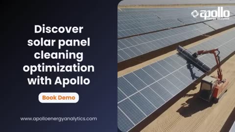 Maximizing Solar Panel performance with Apollo - Apollo Energy Analytics Solution