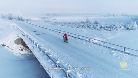 Man Cycles 250 Miles In Siberia In 4 Days In Minus 60