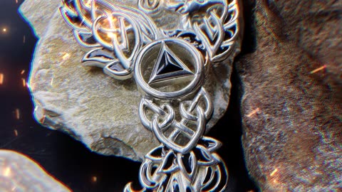 Embrace Renewal: Celtic Phoenix Pendant