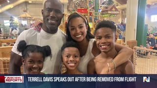 Football great Terrell Davis speaks out after plane incident