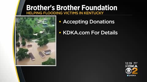 Brother's Brother Foundation helping after deadly flooding in Kentucky