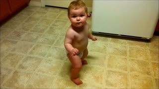 Little Toddler Has Got The Moves, And She Isn't Afraid To Show Them