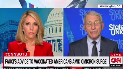 Dr. Fauci: Vaccinated and Boosted Americans Better Not Go Out to Public Places Right Now