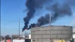 🚨BREAKING: A Large power outage at the BP refinery has prompted an evacuations inside the refinery