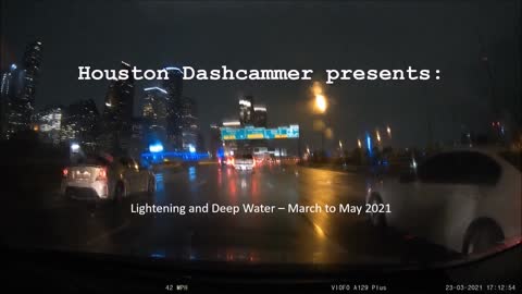 Lightning and deep water in Houston
