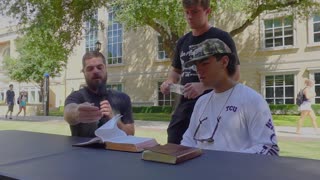 TCU Students say Salvation is both Works and Faith ✝👀✝ PROVE ME WRONG