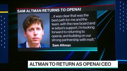Sam Altman Returns to OpenAI as CEO Amid Board Overhaul