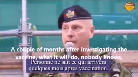 CANADIAN SOLDIER BLOWS WHISTLE ON KILLER VACCINE
