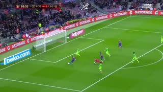 El segundo gol de Messi vs Leganes