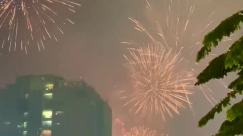 New Year's Eve fireworks
