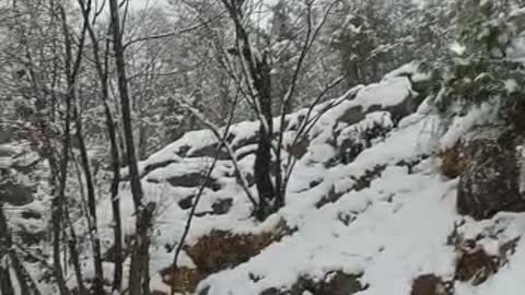 snow fall in murree pakistan natural pakistan