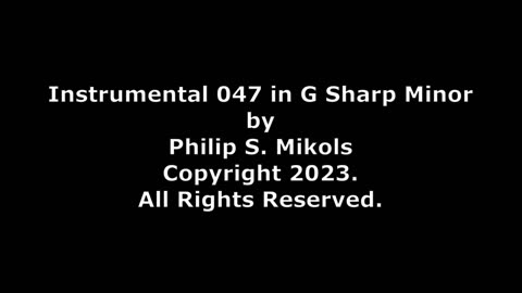 Instrumental 047 in G# minor