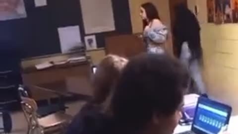 Student Knocks Out Teacher with a Chair