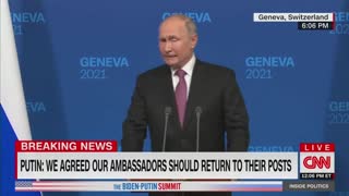 Putin Deflects On Human Rights In Russia