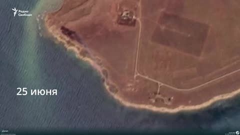 🔥🔥🔥 The area of ​​the fire at the military training ground at Cape Chauda