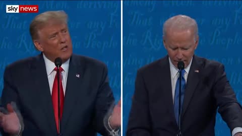 Trump And Biden Face Off in Final Us preferential debate