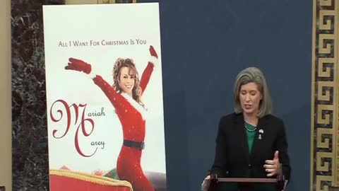 Sen. Joni Ernst: "If like Mariah, you don't want a lot for Christmas ... this may be your year."