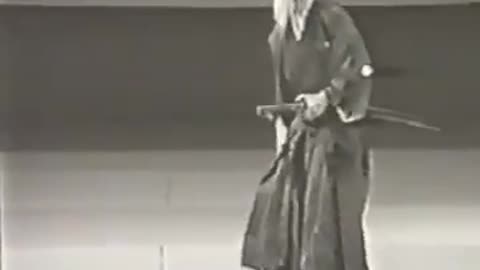 Sugino Sensei 10th Dan Master of Katori Shinto Ryu (unique video)