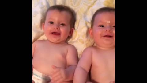 The FUNNIEST and CUTEST video you'll see today ! TWIN BABIES Adorable Moments