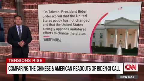 Biden and Xi's lengthy call spotlights tension over Taiwan