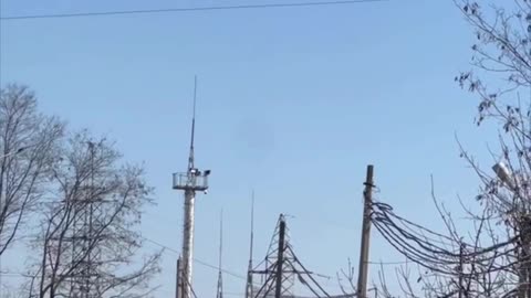 Filming a Ukrainian "suicide" unmanned military aviation in Belgorod