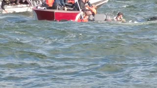 Boat Collision Causes Vessel to Sink