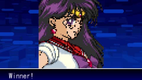 Sailor Mars, Sailor Venus, Sailor Jupiter, and Sailor Mercury (Me) vs Karin Kanzuki Match #4