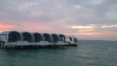 Beautiful Malaysia resort on the sea
