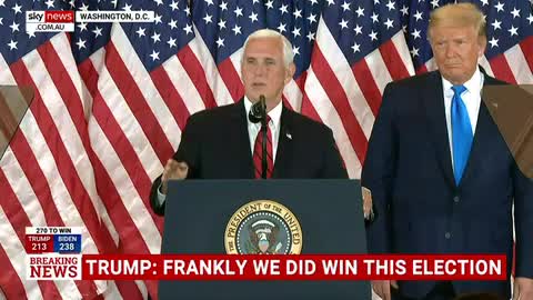 'I truly believe we are on the road to victory'- Mike Pence - Sky News Australia.ts