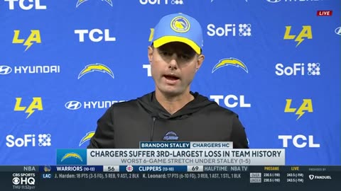 Brandon Staley Believes HE SHOULD STILL BE The Chargers Head Coach After BLOW OUT Loss I CBS Sports