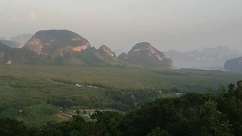 Observation deck in Thailand