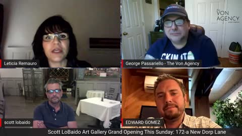 The Love of Art & Food with Scott LoBaido and Eddie Gomez