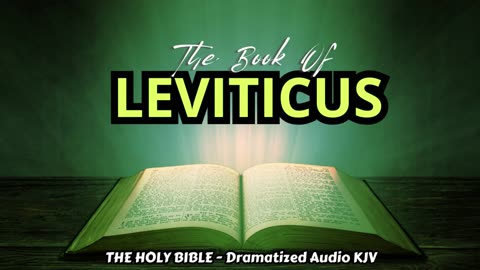 ✝✨The Book Of LEVITICUS | The HOLY BIBLE - Dramatized Audio KJV📘The Holy Scriptures_#TheAudioBible💖