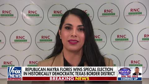Mayra Flores: "I'll never understand why the Democrat policy continues to encourage with their policies illegal immigration..."